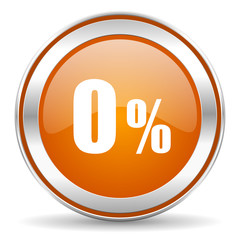 0 percent icon