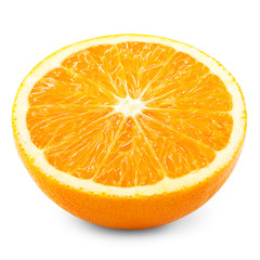Half of orange