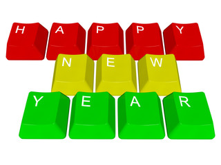 Happy New Year - PC keys