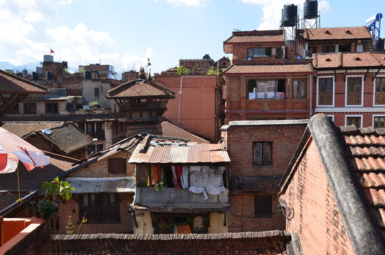 Непал, Патан, городская застройка