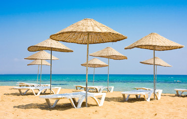 Beach in Famagusta, Cyprus