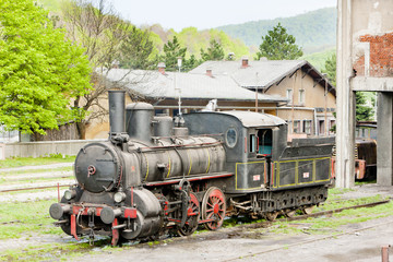 steam locomotive (126.014), Resavica, Serbia