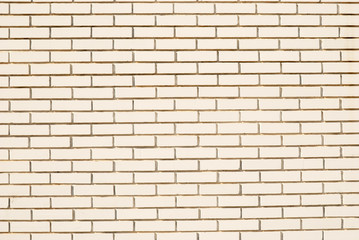 Modern white brick wall