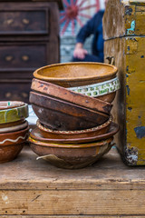 Fototapeta premium Old ceramic pots