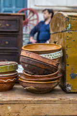 Fototapeta premium Old ceramic pots