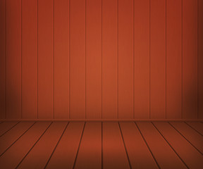 Brown Panels Room Background