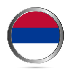 Serbia flag button.
