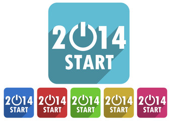 2014 icon vector set