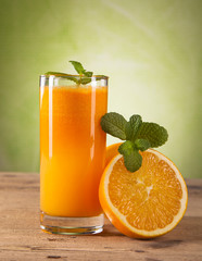 Fresh orange juice