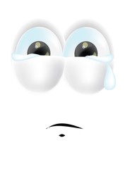 Мультфильм лица с эмоциями