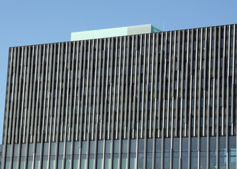 Fototapeta na wymiar Modern office building in the city of Leiden
