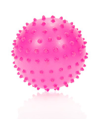 Pink massage ball