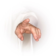 Showing towards you