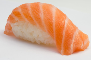 Salmon sushi nigiri