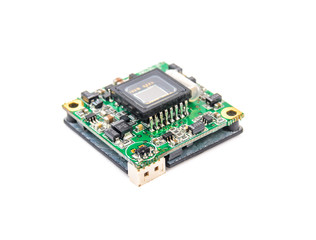 Miniature video camera for protection