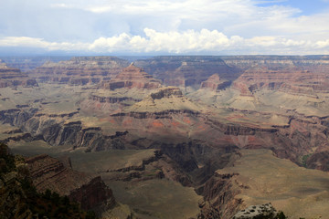 Fototapeta na wymiar Widok pustyni sur le Grand Canyon, Arizona