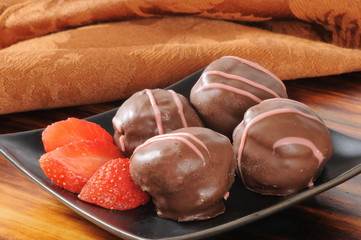 Strawberry cream strawberries