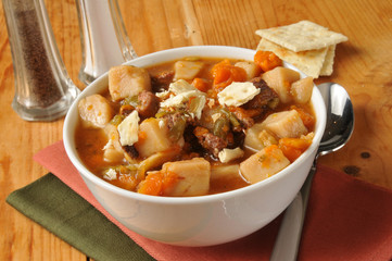 Vegetable beef soup