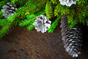 Christmas tree spruce pine wooden