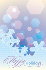 Happy holidays background