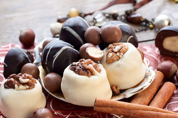 different kinds of chocolate