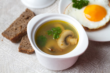 Mushroom soup