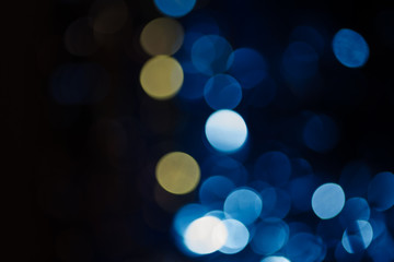 xmas blurred bokeh