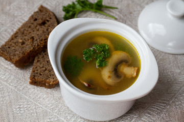 Mushroom soup