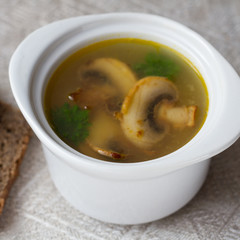Mushroom soup