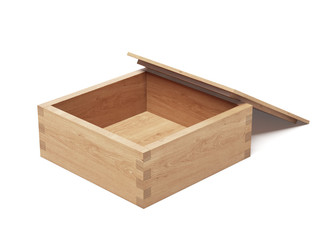 wooden casket