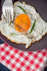 Rural theme of traditional breakfast