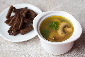 Mushroom soup