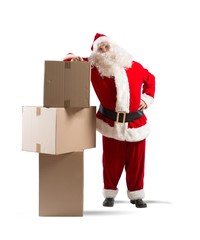 Santa Claus courier