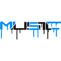 Music Graffiti Style