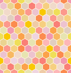 seamless hexagon pattern