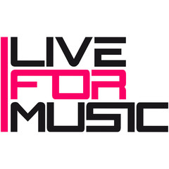 Live For Music Logo