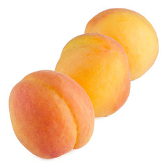 Three sweet peaches