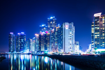 Busan skyline