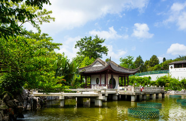 Traditional chinese pavilion