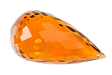 Citrine briolette