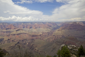Fototapeta na wymiar vue sur le Grand Canyon, Arizona