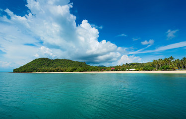 coast of ko yao thailand