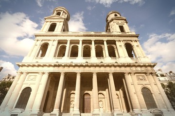 Fototapeta na wymiar Paris - Saint Sulpice