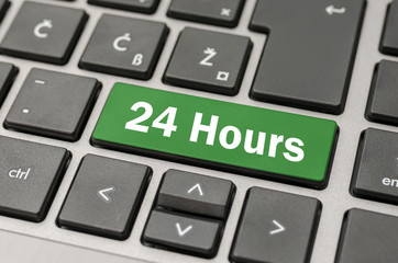 24 Hours button
