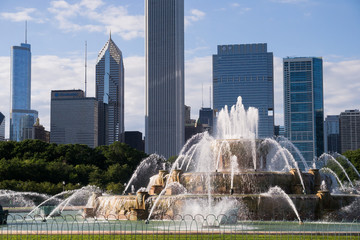 Buckingham fountain in chicago © starmaro