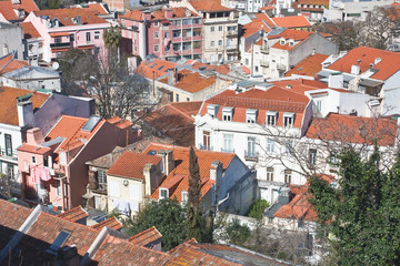 Fototapeta na wymiar Lisbon. Panorama of the city