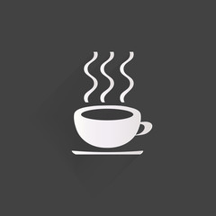 Hot drink web icon