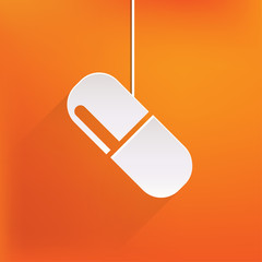 Medical pills icon