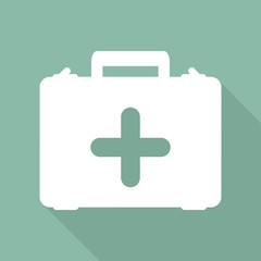Obraz premium first aid kit icon