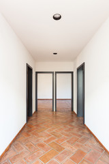 empty corridor, wide passage